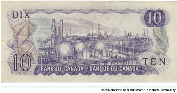 Banknote from Canada year 1971