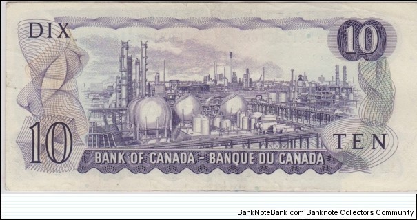 Banknote from Canada year 1971