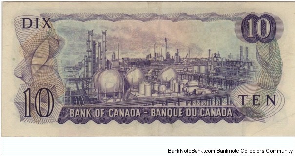 Banknote from Canada year 1971