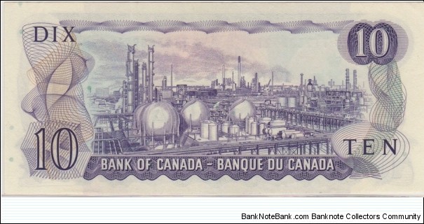 Banknote from Canada year 1971