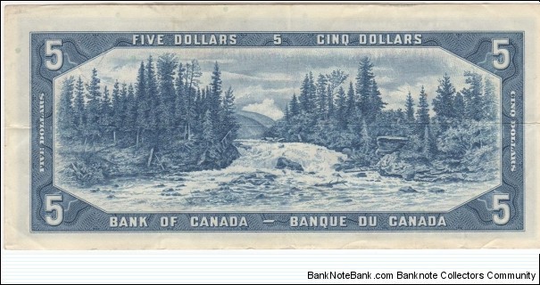 Banknote from Canada year 1954