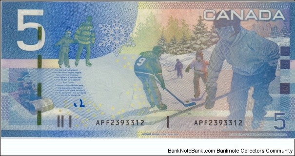 Banknote from Canada year 2006