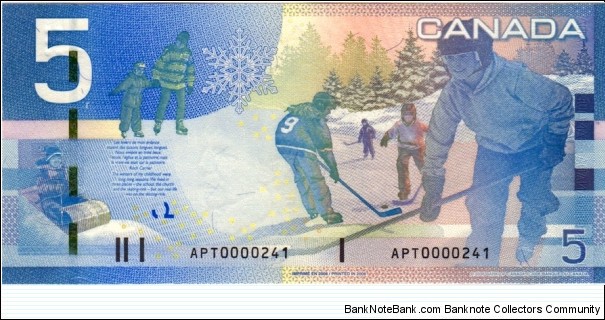 Banknote from Canada year 2006