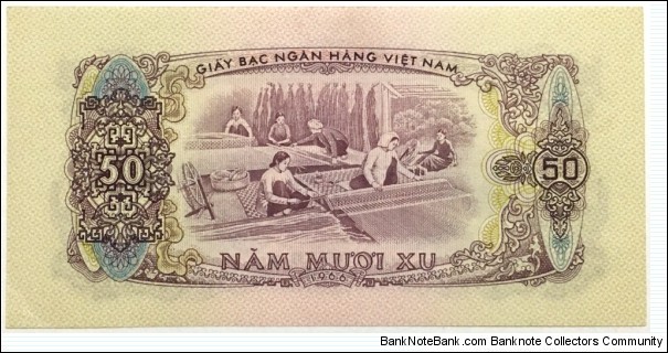 Banknote from Vietnam year 1966