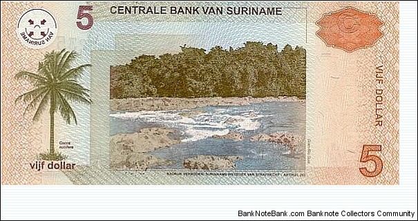 Banknote from Suriname year 2004