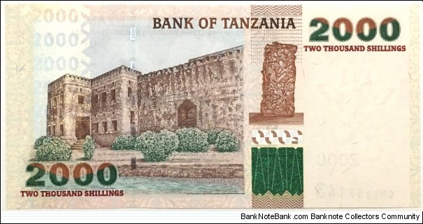 Banknote from Tanzania year 2009
