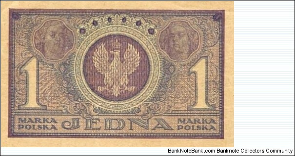 Poland 1 Marka Banknote