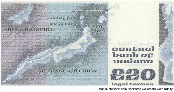 Banknote from Ireland year 1983