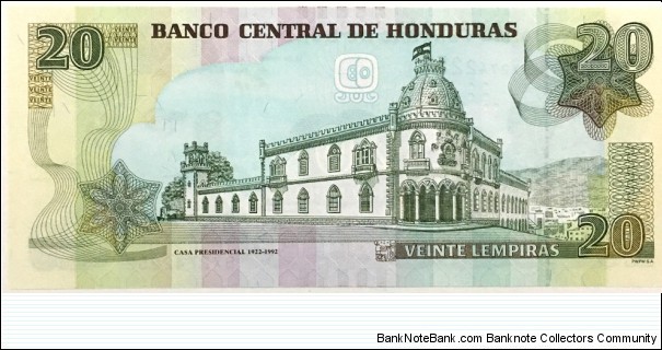 Banknote from Honduras year 2014