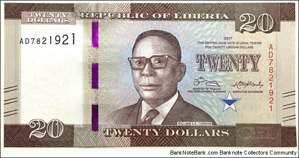 20 Dollars Banknote