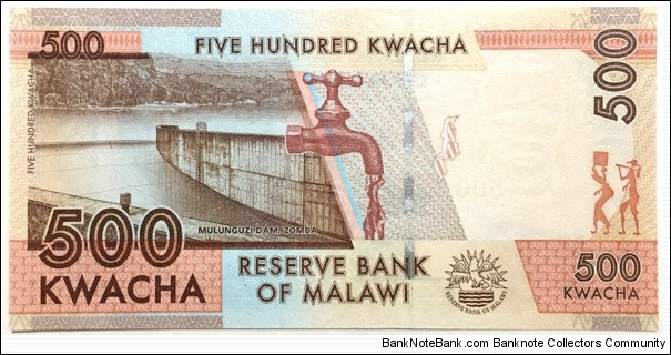 Banknote from Malawi year 2012