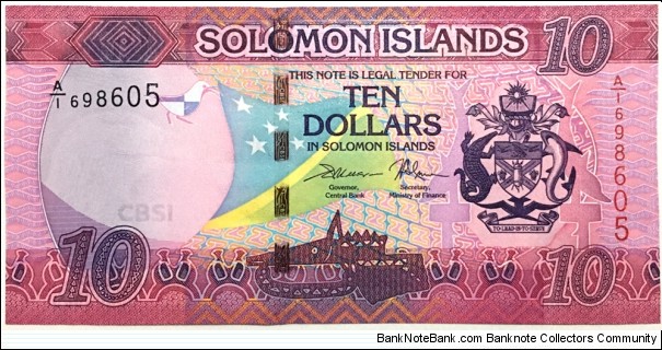 10 Dollars Banknote