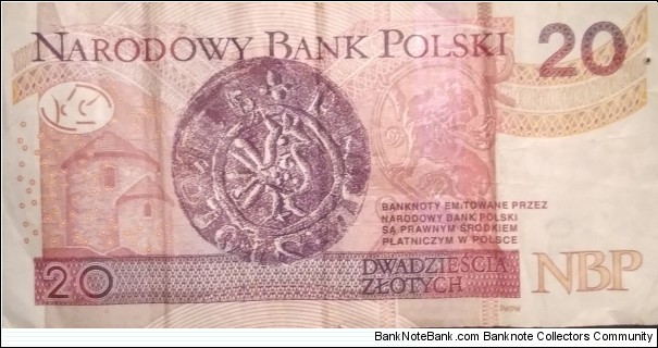 Banknote from Poland year 2016