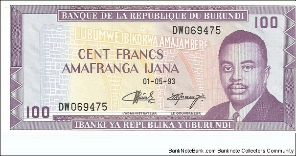 100 Francs Banknote