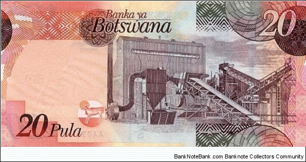Banknote from Botswana year 2009