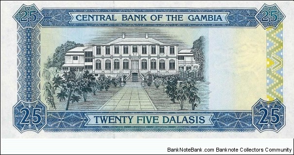 Banknote from Gambia year 1991