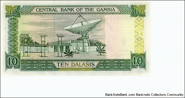 Banknote from Gambia year 1991