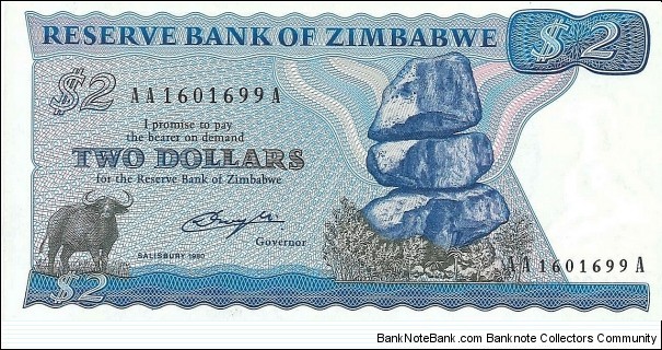 2 Dollars Banknote