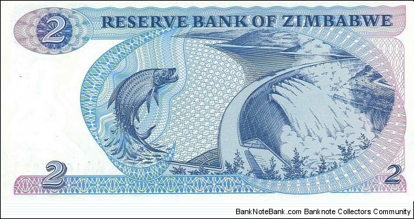 Banknote from Zimbabwe year 1980