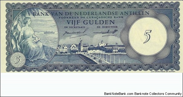 5 Gulden Banknote