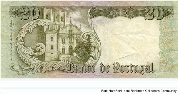 Banknote from Portugal year 1964