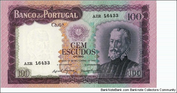 100 Escudos Banknote