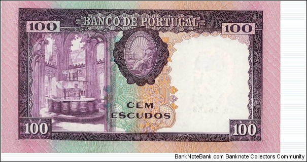 Banknote from Portugal year 1961