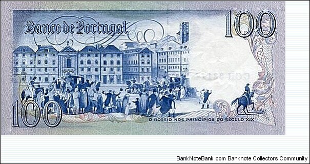 Banknote from Portugal year 1981