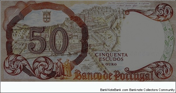 Banknote from Portugal year 1964