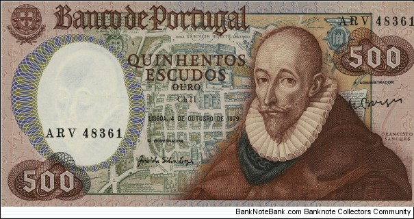 500 Escudos Banknote