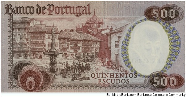 Banknote from Portugal year 1979