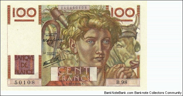 100 Francs Banknote