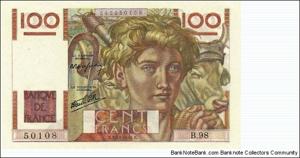 100 Francs Banknote