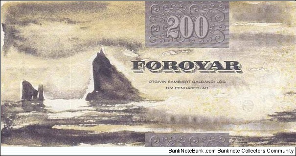 Banknote from Denmark year 2003