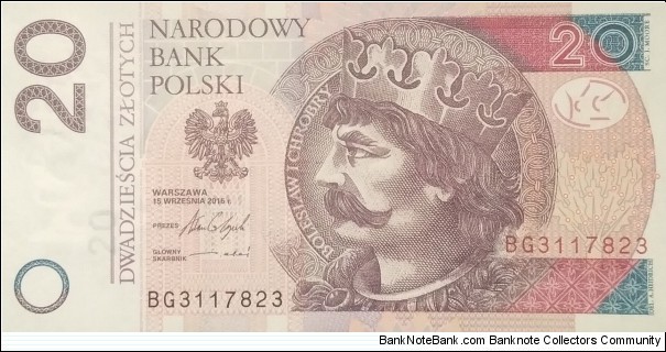 20 Złotych Banknote