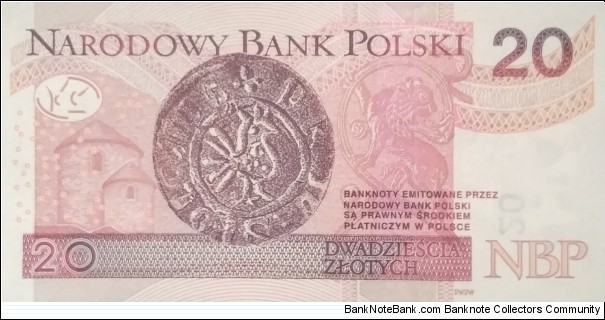 Banknote from Poland year 2016