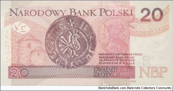 Banknote from Poland year 2016