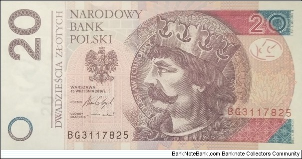 20 Złotych Banknote