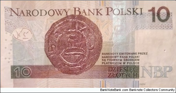 Banknote from Poland year 2016