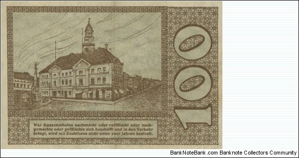 Banknote from Germany year 1922