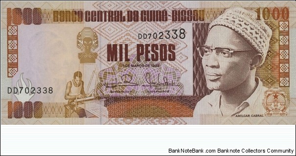 1000 Pesos Banknote