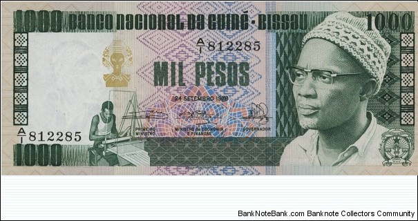 1000 Pesos Banknote