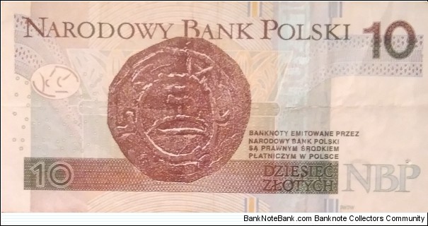 Banknote from Poland year 2016