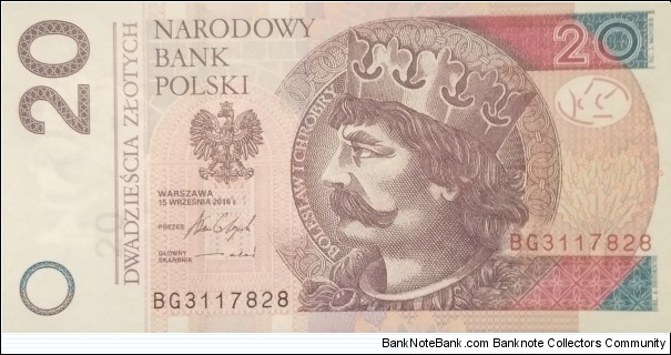 20 Złotych Banknote