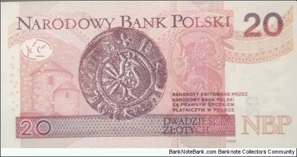 Banknote from Poland year 2016