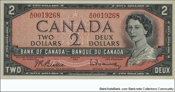 2 Dollars Banknote