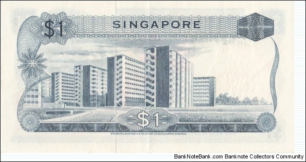 Banknote from Singapore year 1967