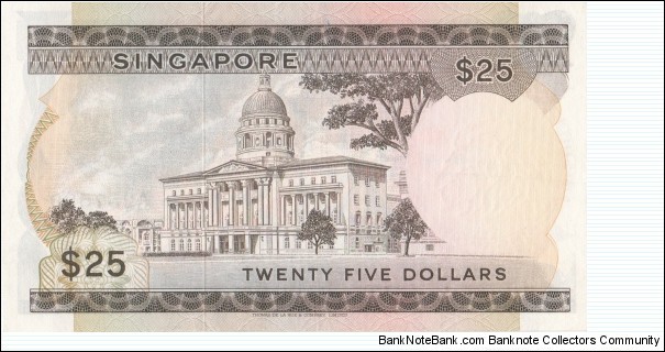 Banknote from Singapore year 1967