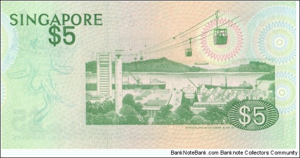 Banknote from Singapore year 1976