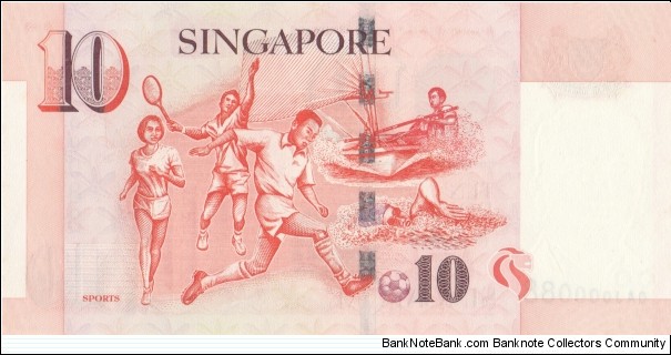 Banknote from Singapore year 1999